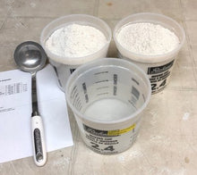 Load image into Gallery viewer, By the magic of delflocculation, this powder will mix into that water and still fit in the container