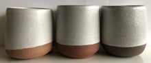 Load image into Gallery viewer, Example of pinholes on three cone 6 clay bodies